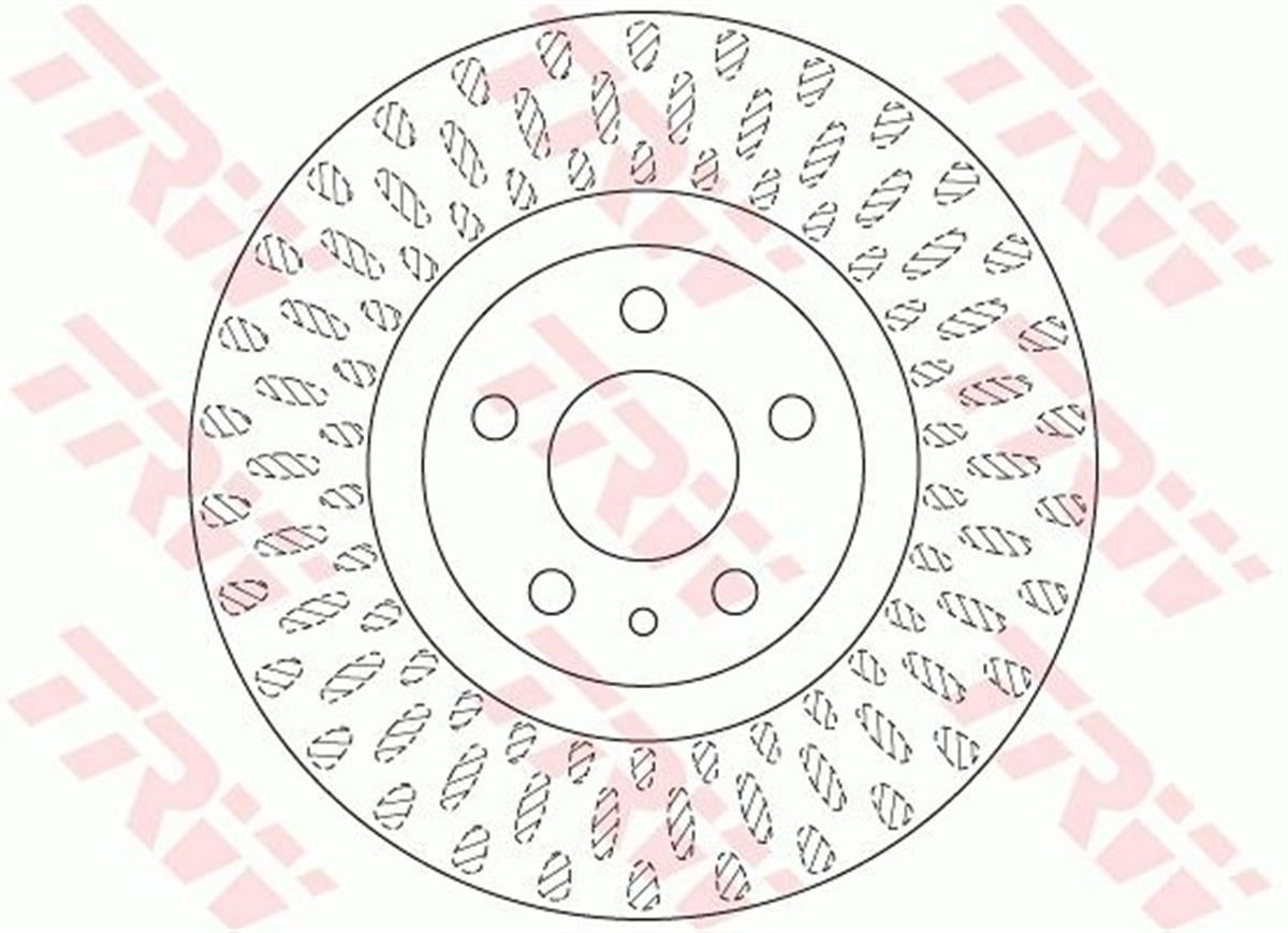 Fiat 500L (12>) Fren Diski Ön 51884303-51885408-51937217-519