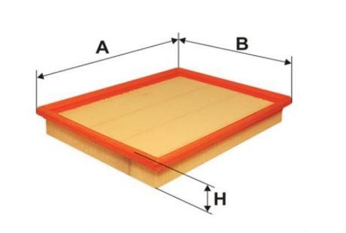 Fiat Palio Siena Albea Doblo Hava Filtresi Grat 1.2 16V 1.6 16V 1.2 8V 1.4