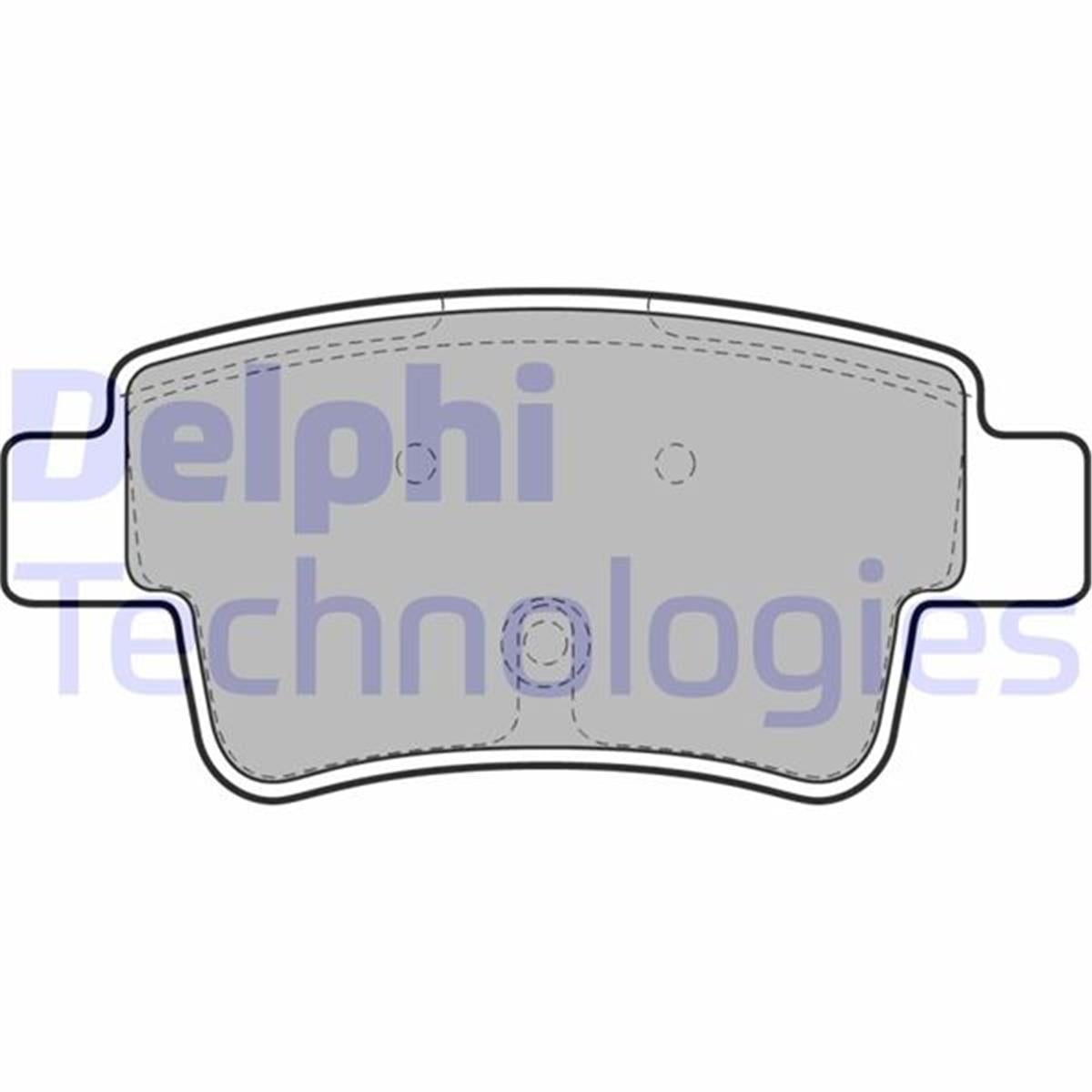 Opel Corsa D (06-14) Grande Punto (05-10) Arka Fren Balatası