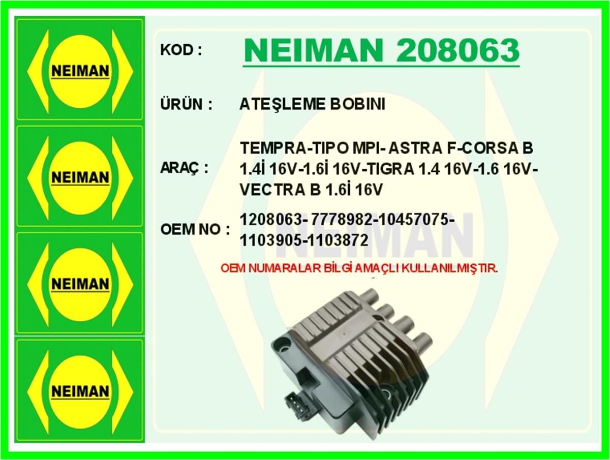 Fiat Tempra Tipo Ateşleme Bobini 1208063-7778982-10457075-11039