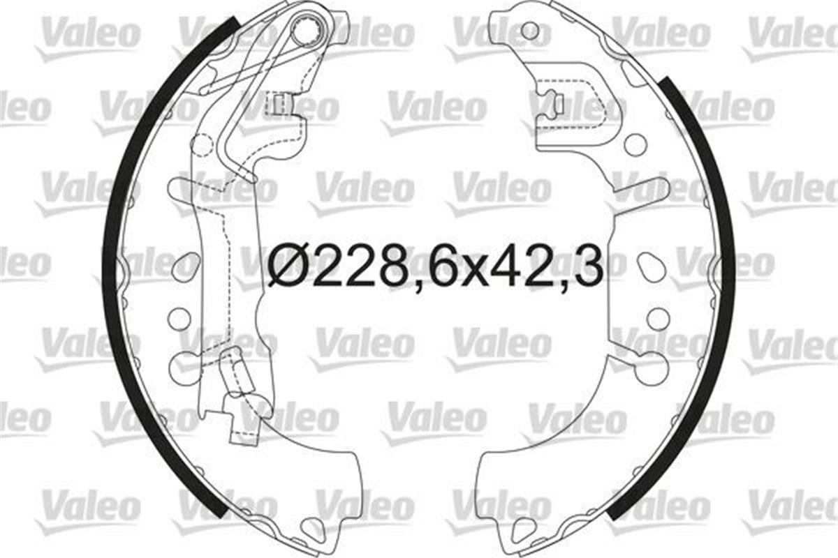 Fiat Egea (2015>) 500 L (2012>) Arka Pabuçlu Fren Balatası 77367099