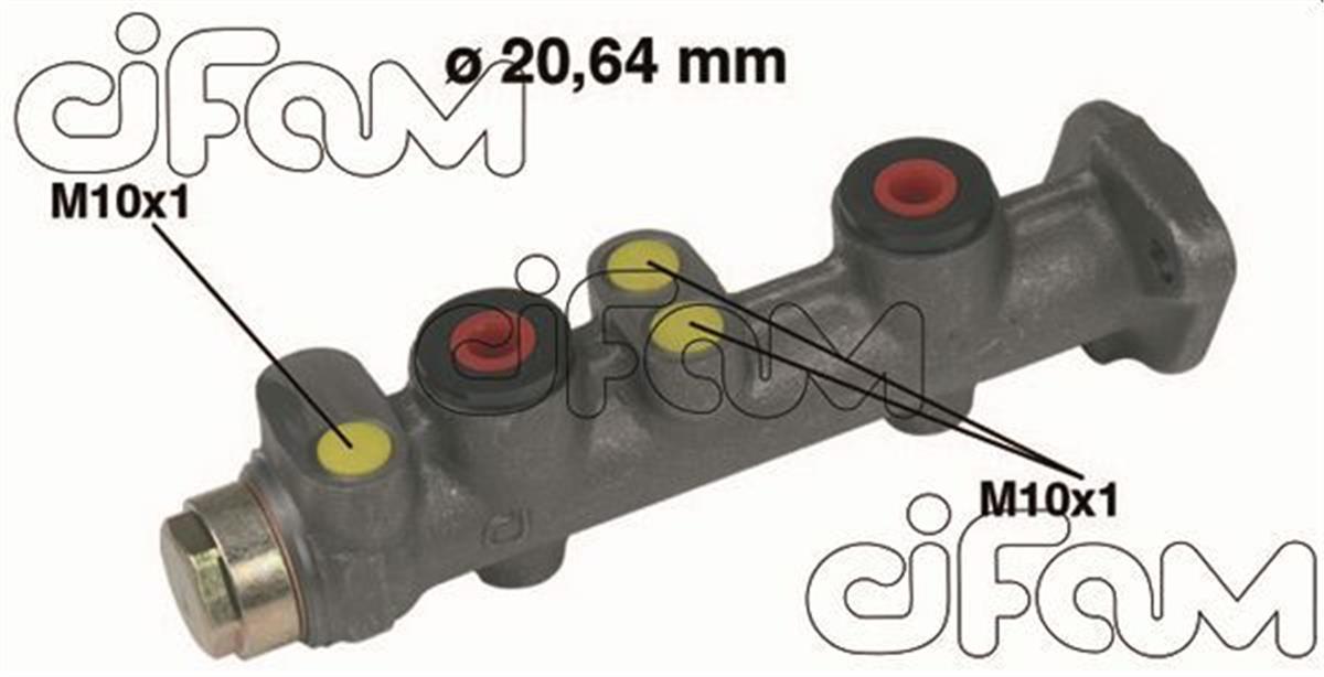 Fiat Uno 1.3 1.4 1.5 (1991-1996) Ana Merkezi 20.64 Mm 792040-792895