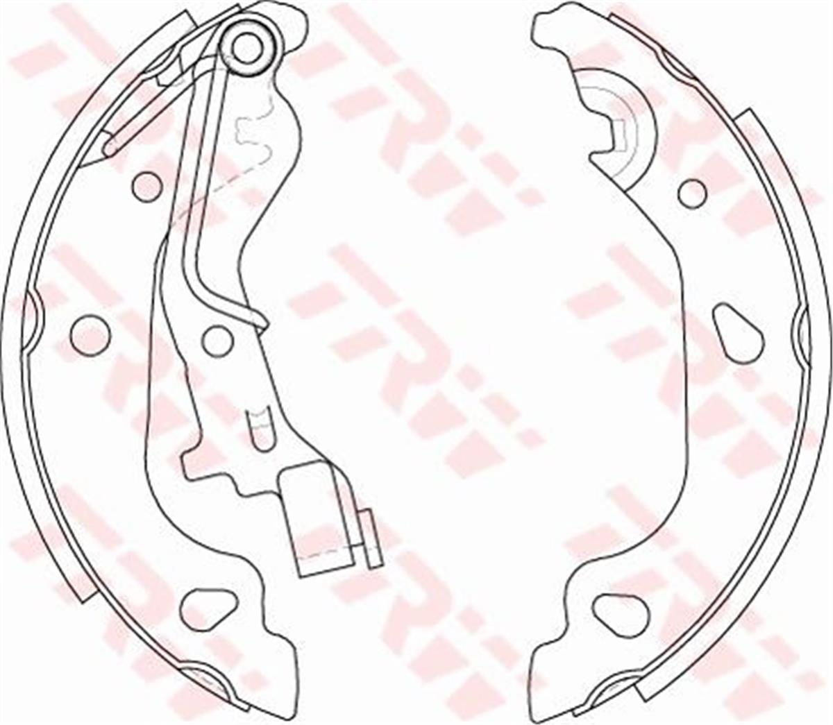 Fiat Punto Grande Punto Arka Pabuç Balata 180X32 9948373-71739597-77362296