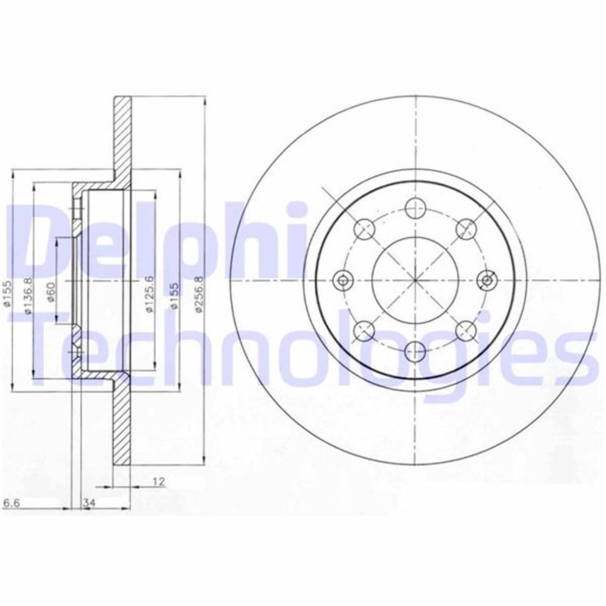 Opel Corsa D Grande Punto Fren Aynası Ön Dolu 93188916-569022-51806099-51806