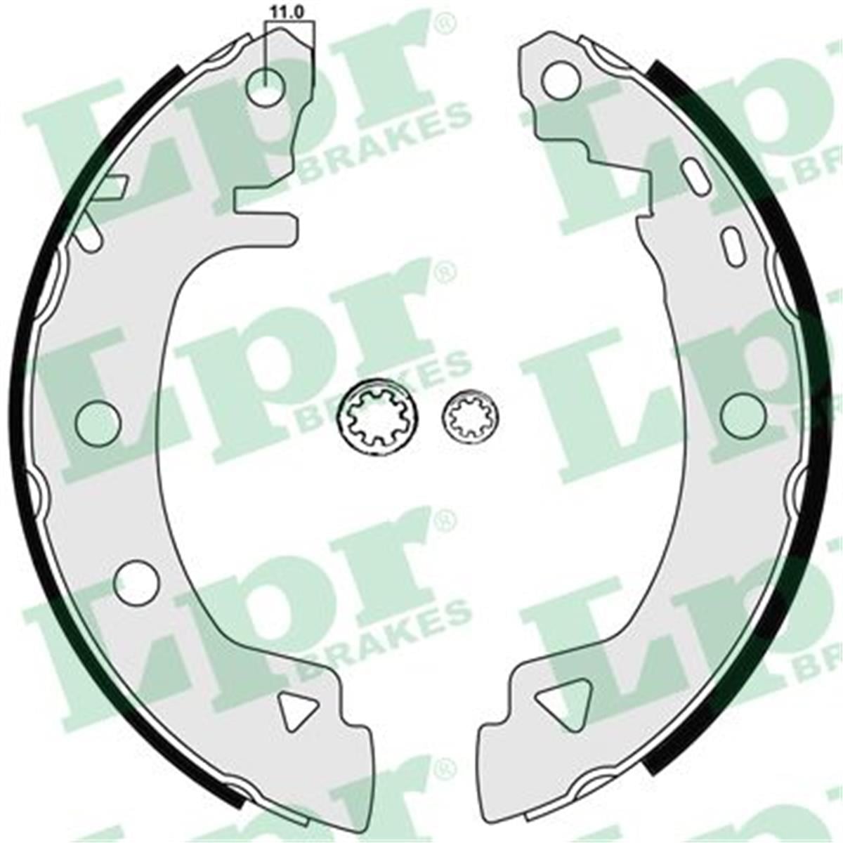 Fiat Marea (1996-2002) Arka Pabuç Balata 203X38