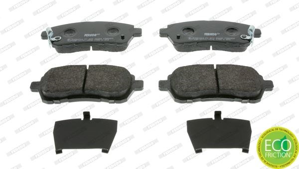 Ford Fiesta VI Suzuki Swift Justy Mazda II Daihatsu Sirion Ön Balata FERODO