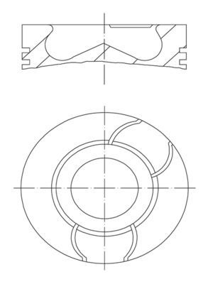 Ford Fiesta Fusion Bibper Memo Citroen C2 C3 Peugeot 206 307 1.4 TDCİ HDİ... MAHLE
