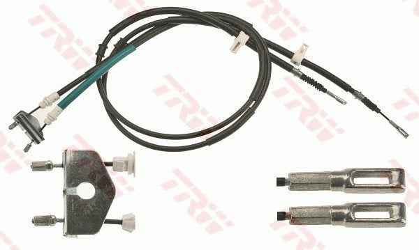 Ford Fiesta 5 El Freni Kablosu TRW