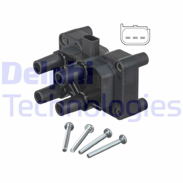 Ford Fiesta 5 Ateşleme Bobini DELPHI