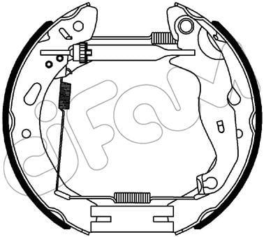 Ford Fiesta Fren Silindiri Tamir Kiti CIFAM