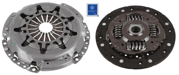 Ford Fiesta 6 Debriyaj Seti Baskı Disk Rulmansız SACHS