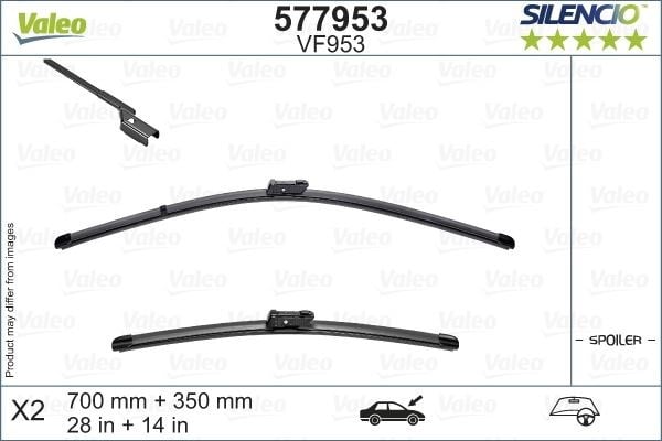 Ford Fiesta VII Silecek Süpürgesi VALEO