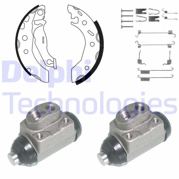 Ford Fiesta Puma Mazda 121 Arka Fren Pabuç Kiti DELPHI