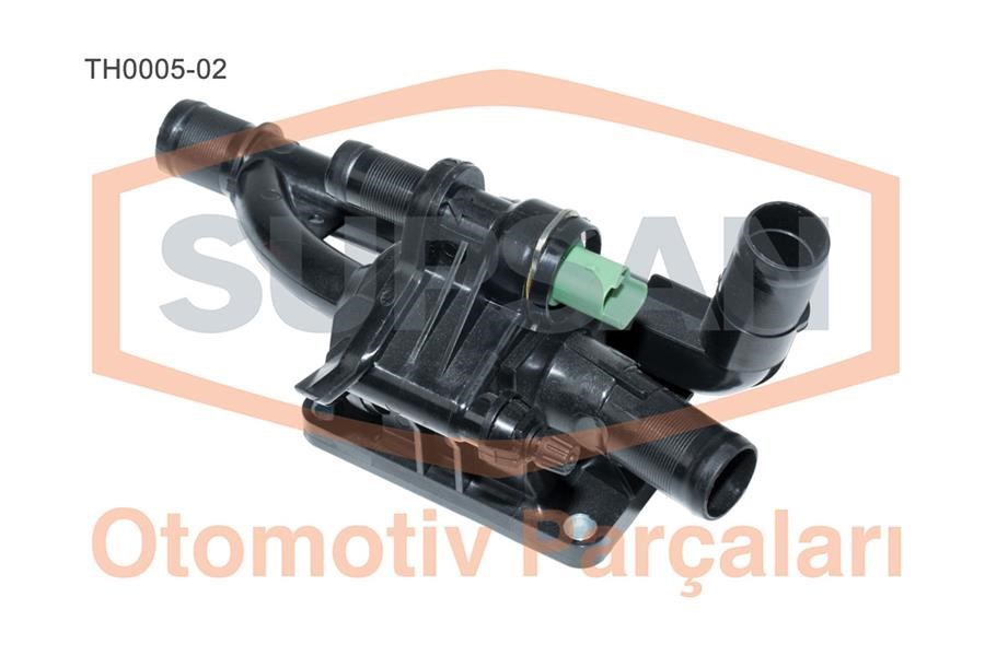 Ford Fiesta Courier Focus Peugeot 207 308 Partner Citroen C4 C5 Termostat... SUPSAN