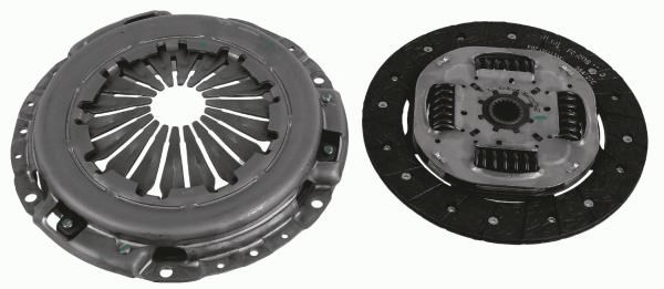 Fiat Fiorino 1.3D MJET EURO 6 Debriyaj Seti Baskı Disk SACHS