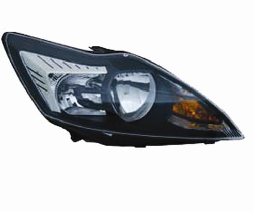 Ford Focus II Ön Far Komple Sağ Siyah Zemin TYC