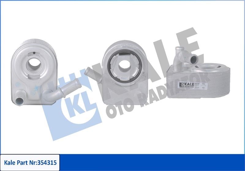 Ford Focus 2 Motor Yağ Soğutucusu Komple KALE-RADYATOR