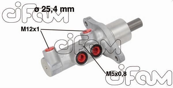 Ford Focus II C-Max / Volvo C30 C70 II S40 II V50 Fren Ana Merkezi 25.4mm CIFAM