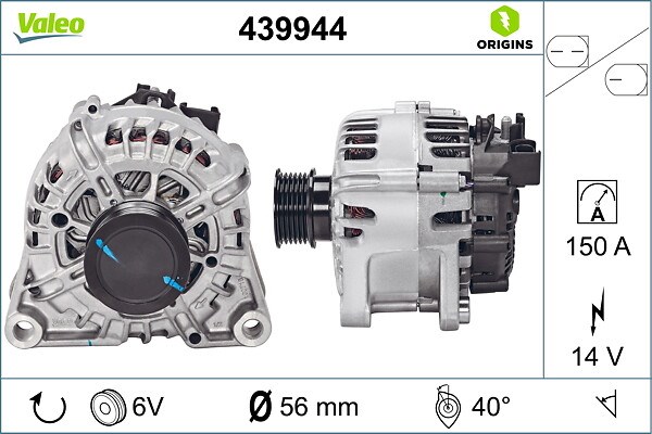 Ford Focus III 2.0L Alternatör VALEO