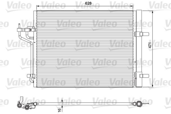 Ford Focus 3 C-Max 2 Klima Radyatörü VALEO