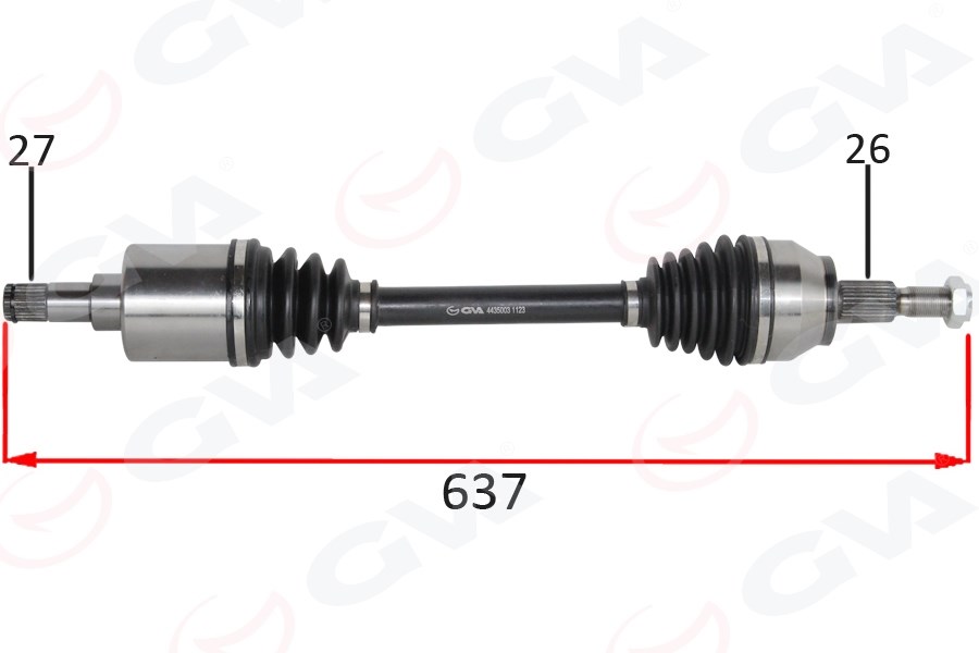 Focus III 11 >17 C Max 10 >17 1.0 Ecoboost 1.5 TDCI 1.6 TDCI Ön Aks Komple Sol GVA