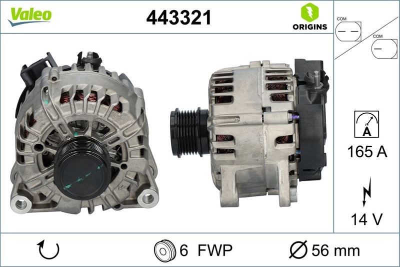 Ford Focus IV 1.5 EcoBlue Alternatör VALEO