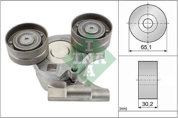 Ford Transit V-363 Ranger Alternatör Gergi Rulmanı [Kütüklü... INA