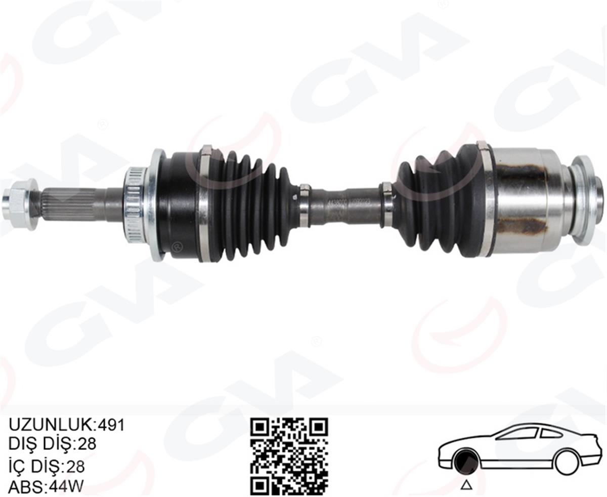 Ford Ranger Mazda Bt2500 Ön Aks Komple Sol 6M343b437ca-1454573-1447140