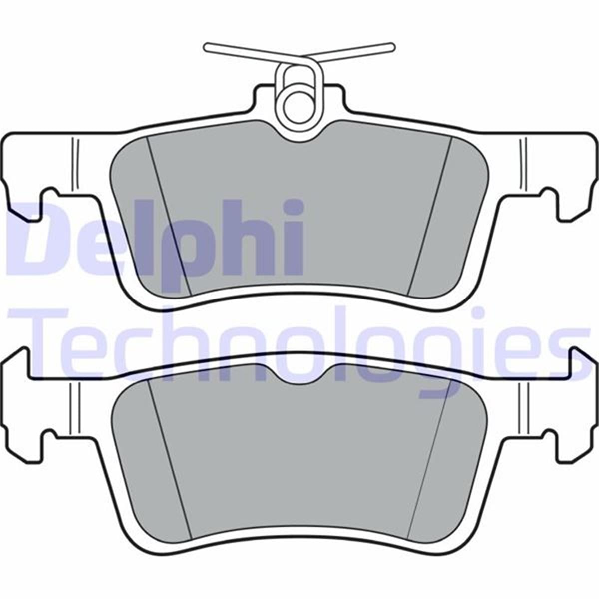Ford Fiesta 7 (2017>) Arka Balata 2123543-2112004-2096245