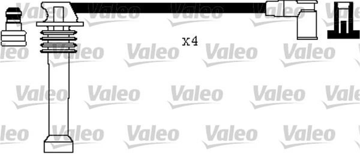 Ford Fiesta (1996>) Focus (1998-2004) Fusion (2002>) Bujı Kablosu Ys6f12280a1a-1U2j12280a1a-1682