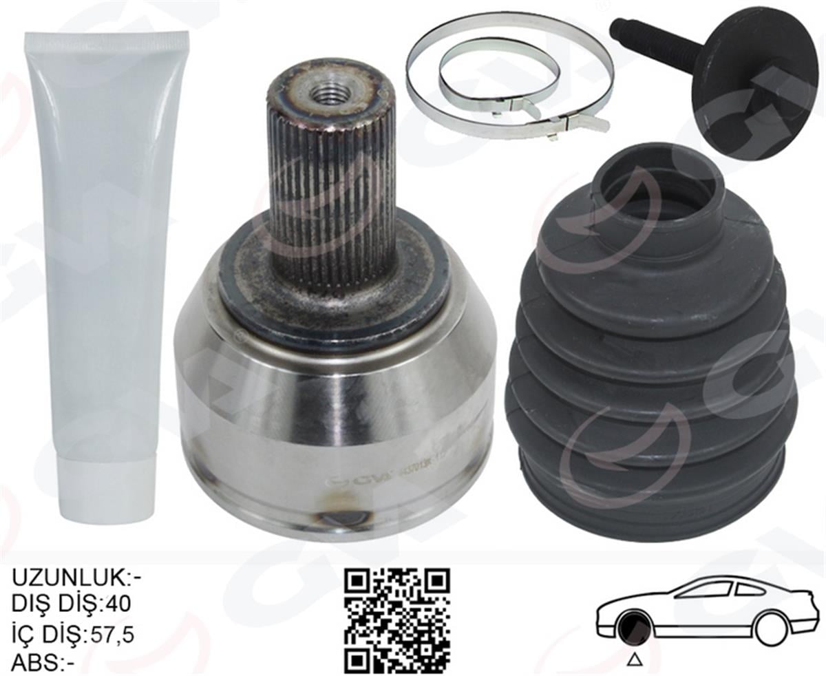 Ford Mondeo (2007-2014) Ön Aks Kafası Dış 7G913a327ab-1459743-1481213