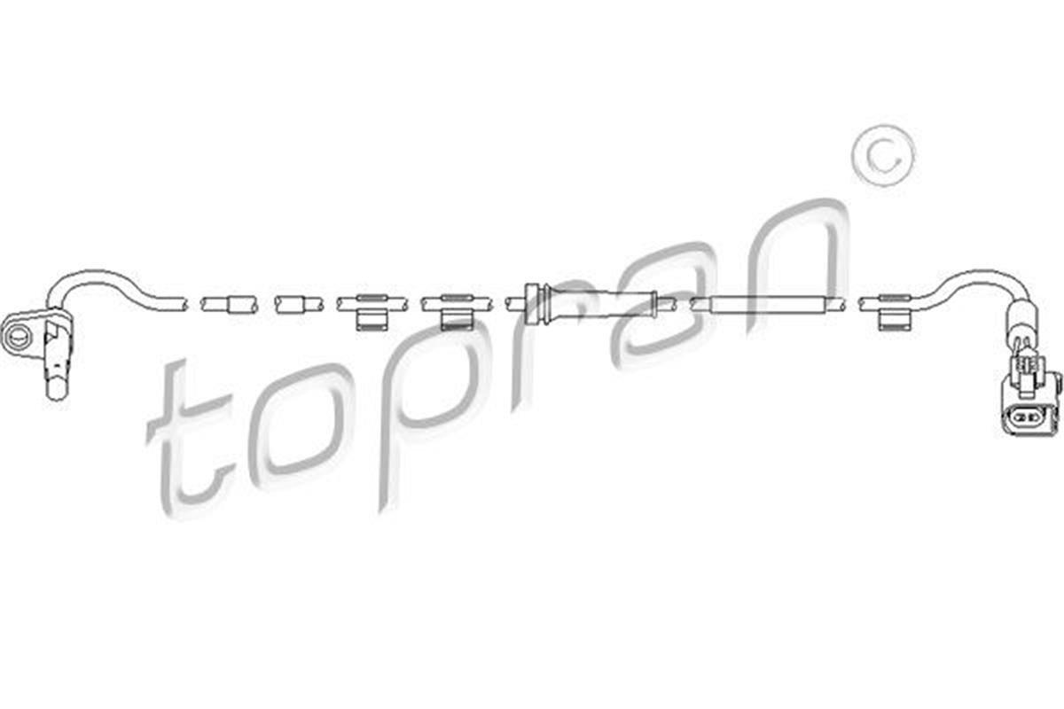 Ford Transit V347 V348 Arka Abs Hız Sensörü Sol 6C112b372ce-6C112b372cd-178528