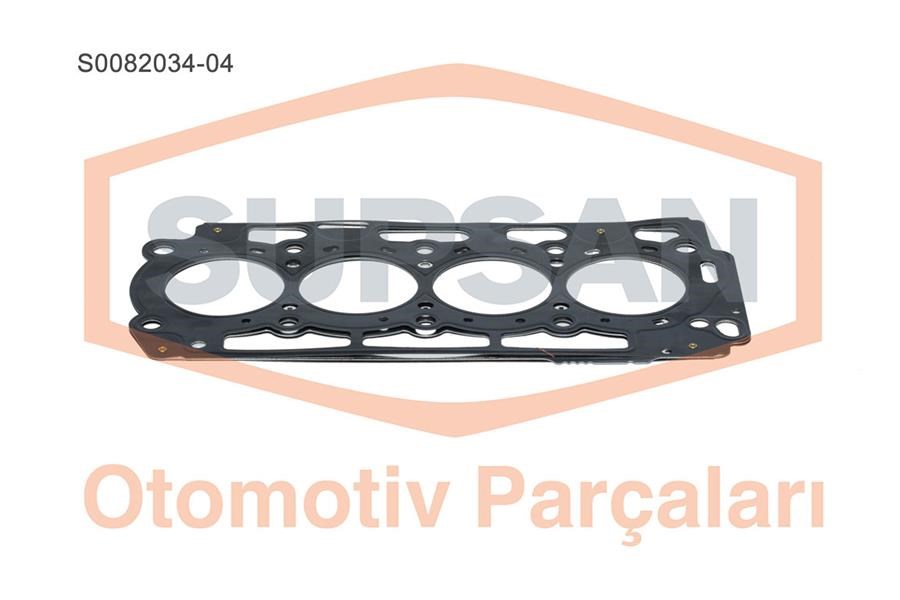 Ford 1.4 TDCi Euro 4 Silindir Kapak Contası 4 Tırnak 1.40 mm SUPSAN