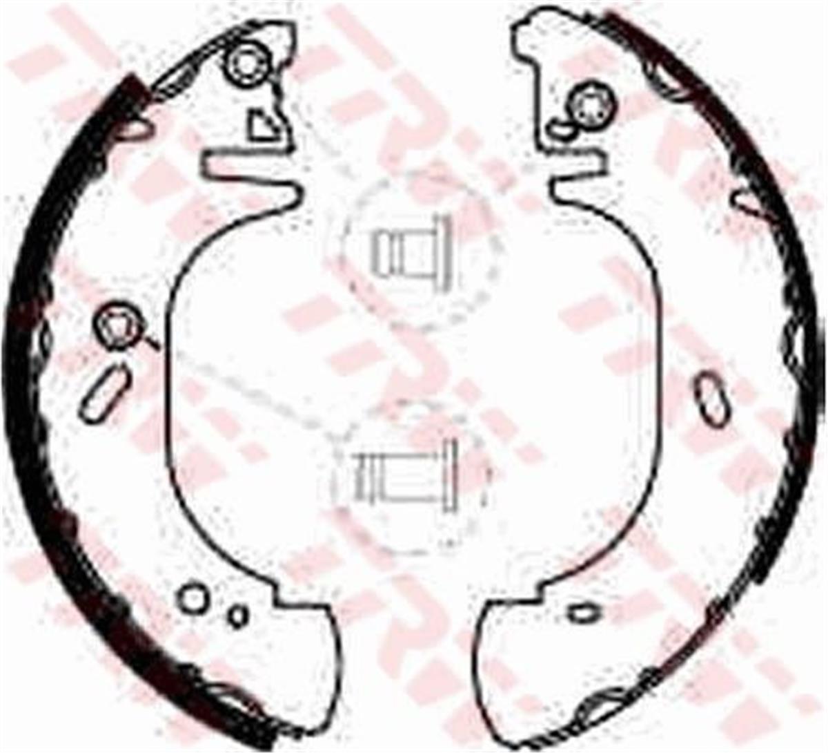 Ford Transit T15 Fren Pabuç Balata Arka 92Vb2200ba-6733350-5027771