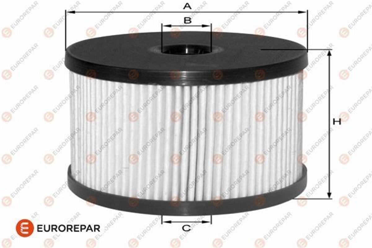 Ford Transit V347 Yağ Filtresi Eurorepar (2006-) 6C1q 6744 Ba