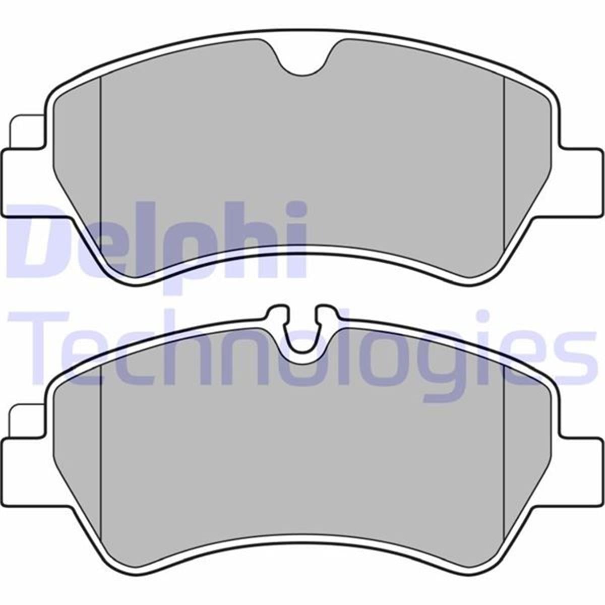 Ford Transit Custom Transit Arka Fren Balatası Delphi 137Mm