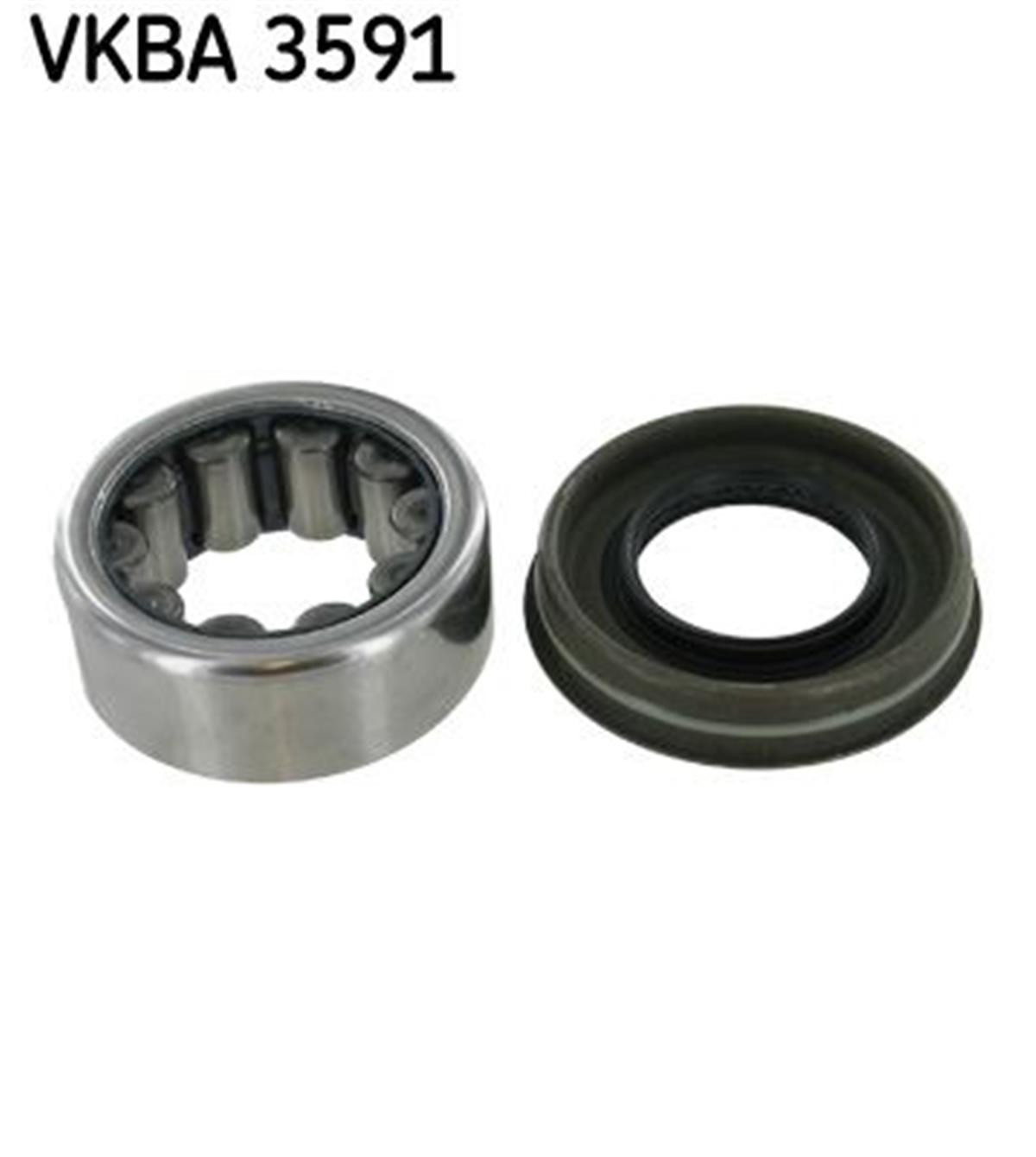 Ford Transit V184 (2001-2006) Teker Rulmanı Arka Keçeli Kit F75w1225ba-1C1j1a049ca-5L3w122