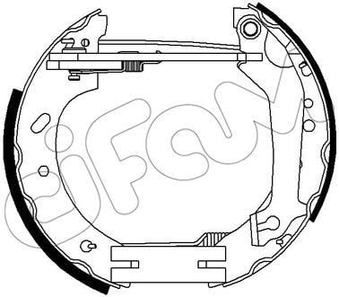 Ford Escort L.AAL.ABL Fren Silindiri Tamir Kiti CIFAM