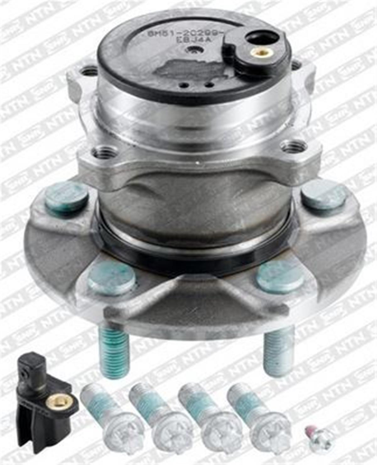 Ford Focus C-Max Arka Teker Poryası Rulmanlı Absli 5 Bijon Sensör Dahil 7M512c299ad-1766628-30736885