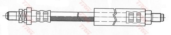 Ford Escort Classic Arka Aks Sağ Sol Fren Hortumu TRW