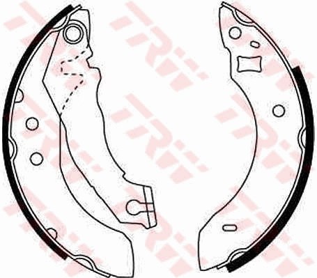 Ford Escort IV Arka Fren Balatası Takım Pabuçlu TRW