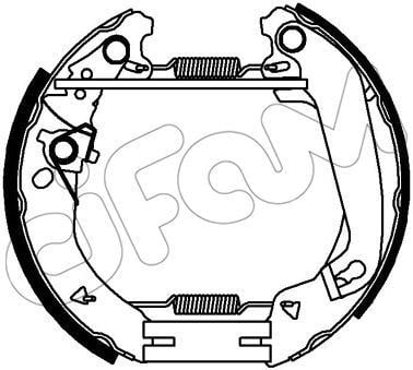 Ford Fiesta V XR2i Fren Silindiri Tamir Kiti CIFAM