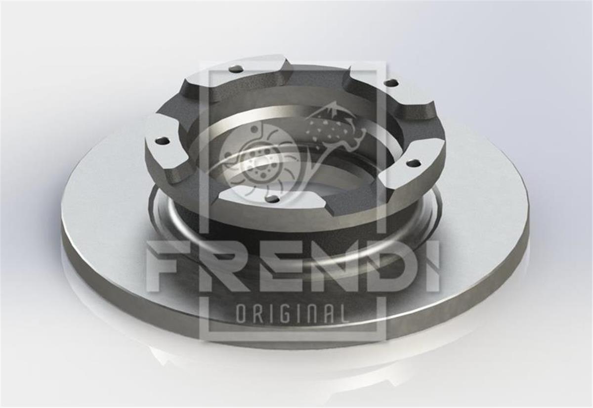 Ford Transit (06>) V347 Fren Diski Arka 6C112a315bb-6C112a097ab-138715