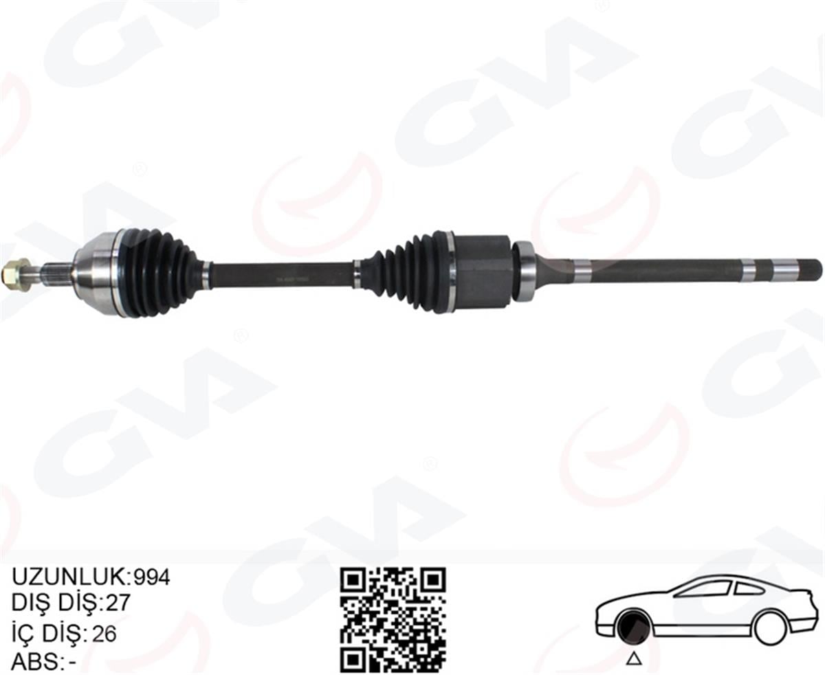 Ford Kuga 1 (08>13) 2.0 Tdci Ön Aks Komple Sağ 8V413b436ac-8V413b436ad-168358