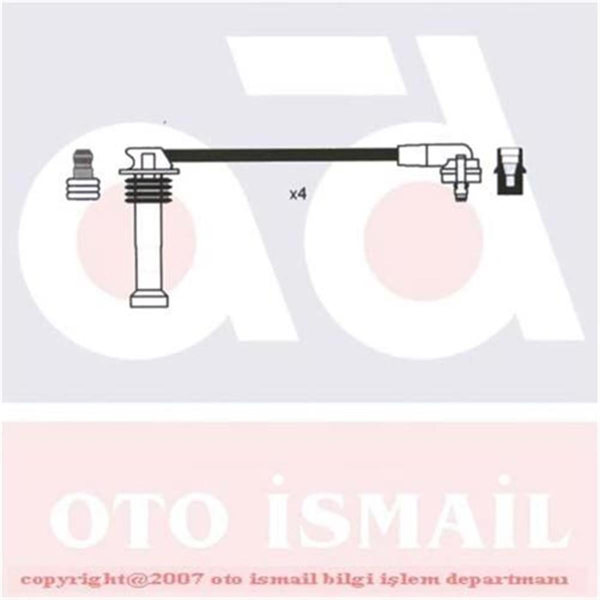 Ford Escort Fiesta Mondeo 1.6 1.8 2.0 16V Buji Kablo Tk 1U2j 12280 G1a-1202513