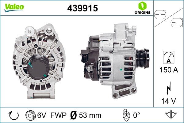 Ford C-Max II Focus III Volvo S60 II S80 II V40 Hatchback 1.6 EcoBoost T3 T4... VALEO