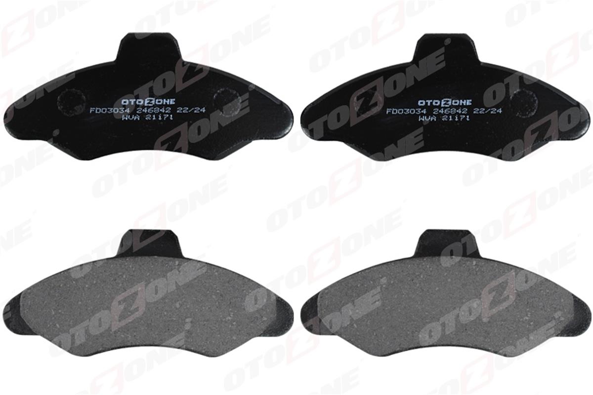 Ford Escort (90-00) Orion (90-00) Ön Fren Balatası 97Ax2k021ab-97Ag2k021ba-94Ab2k