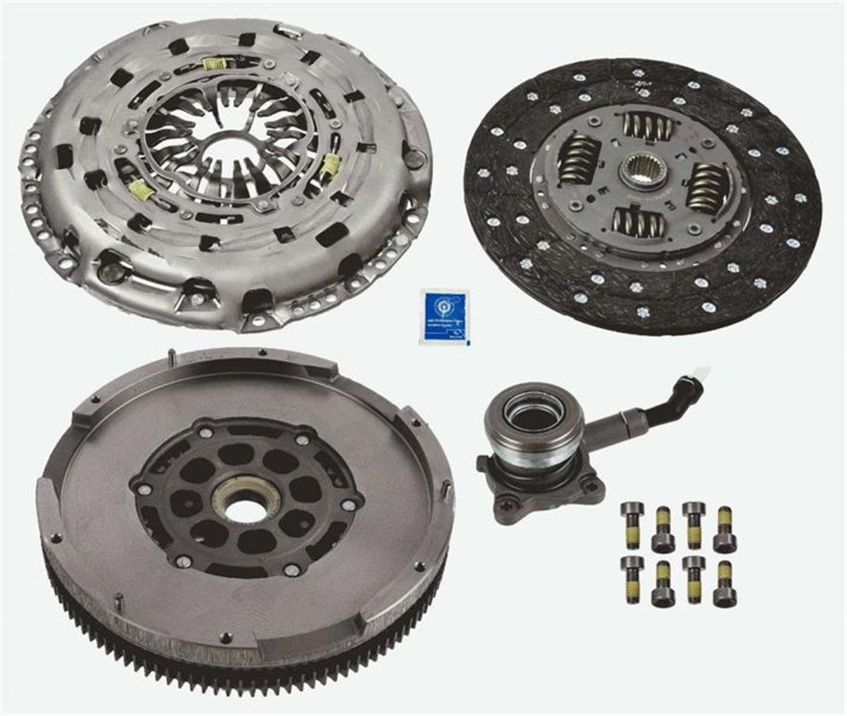 Ford Transit Custom Debriyaj Seti 4Lü Kit Volan-Debriyaj Seti-Rulman Bk217540-Bk216477-Bk217c625