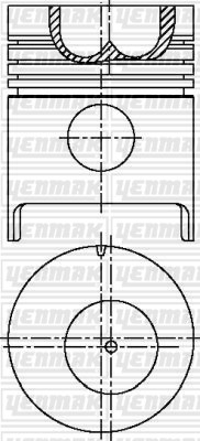 Ford 3600 - 5000 Traktör Piston Segman Q106.68mm STD YENMAK