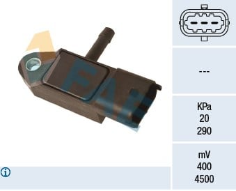Ford Transit Emme Borusu Basınç Sensörü FAE